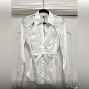 Lita by Ciara. Rare Cut Out Blouse/Shirt. Sz L. NWT